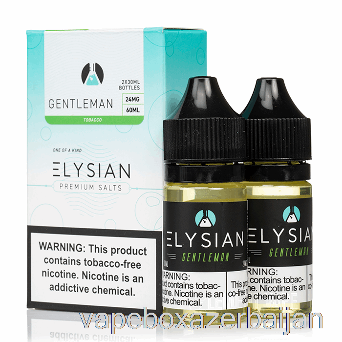 Vape Smoke Gentleman - Elysian SALTS - 60mL 24mg